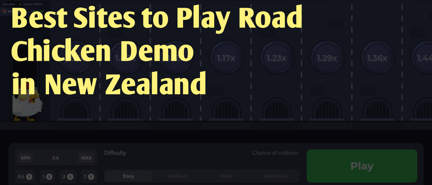 Interface du jeu Chicken Road en mode démo